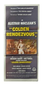 Póster de la película Daybill Golden Rendezvous original australiano vintage años 70 - Imagen 1 de 10
