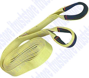 20ft Double loop Lifting Strap Sling Winch Pulling Load Tow Rope Puller 4000 lbs - Picture 1 of 3