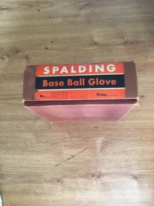 Antiker/Vintage Spalding Baseball Handschuh mit seltenem Karton - Bild 1 von 8