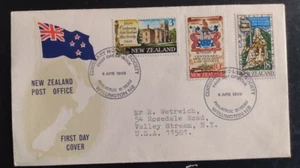 New Zealand NZ LAW SOCIETY CENTENARY COMPLETE SET WELLINGTON 1969 FDC - Picture 1 of 1