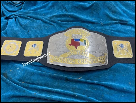 MID-SOUTH TAG TEAM WRESTLING CHAMPIONSHIP BELT ADULT SIZE Cover
