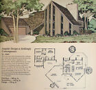 Vintage 1980s Multi Level Home plans catalog Shed Style Contemporary Traditional