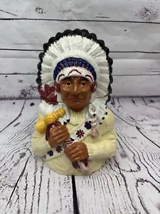 1999 Tone World Keksdose - Indianer Indianerhäuptling RAR top unbenutzt - Bild 1 von 8