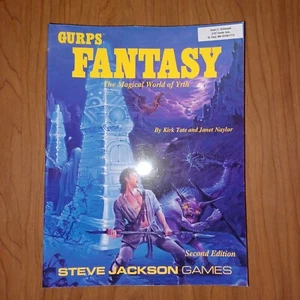 Steve Jackson Games: GURPS Fantasy 1E - FANTASY : THE MAGICAL WORLD OF YRTH - Picture 1 of 1