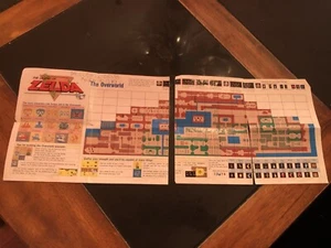 LA LEYENDA DE ZELDA MAPA Y ESTRATEGIAS MANUAL DE INSTRUCCIONES LIBRO NINTENDO NES HQ - Imagen 1 de 1
