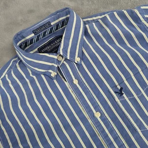 American Eagle Outfitters Long Sleeve Shirts Mens XL Classic Fit Button Down - Picture 1 of 9