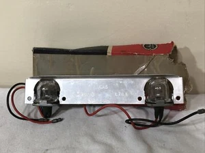 Lucas L744 Number Plate Light Lamp Base Austin Morris Triumph  - Picture 1 of 3
