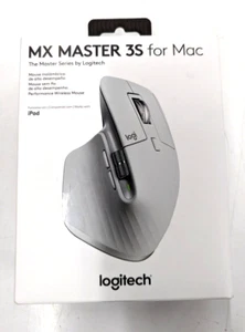 Logitech MX Master 3S Wireless Mouse for Mac (Pale Grey) - Picture 1 of 4