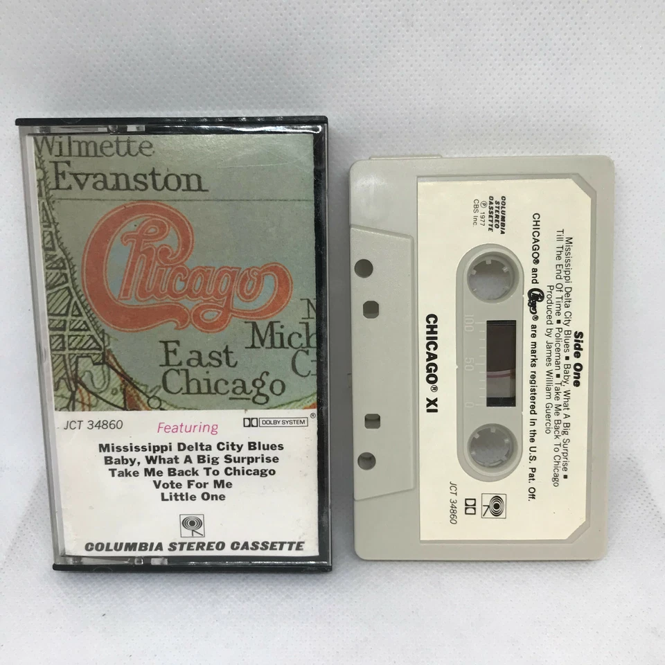 CHICAGO XI 1977 Cbs Records Cassette Tape TESTED Foto 1 de 1