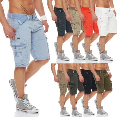 Geographical Norway Herren Sommer Hose Bermuda kurze Short Cargo Shorts - Bild 1 von 4