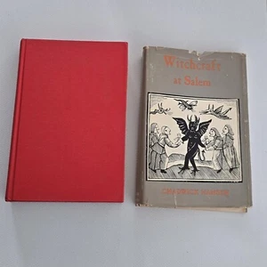 Hansen Chadwick WITHCRAFT AT SALEM 1st Edition 4th Printing 1969 Hardcover Book - Picture 1 of 12