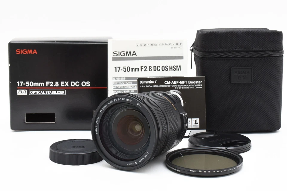 Sigma 17-50mm F/2.8 EX DC OS HSM Lens for Canon w/Box From Japan [Excellent] - Image 1 of 4