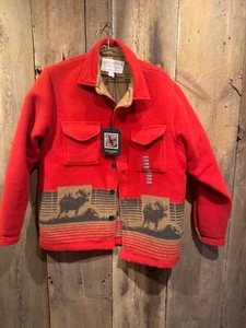 NWT Filson Jacquard Wool Jac Shirt Moose Men's NWT Discontinued # 20263410 - Picture 1 of 10