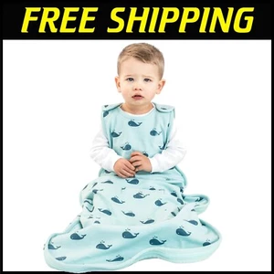 Ultimate Merino Wool & Organic Cotton Sleep Sack - Adjustable Sleep Bag for Baby - Picture 1 of 10