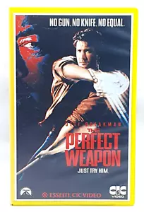The Perfect Weapon VHS 1991 Jeff Speakman PAL Big Box Dutch Ex-Rental - Picture 1 of 8