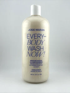 Josie Maran Every Body Wash Now Moisture Mousse – Vanilla Bean – 32oz Sealed - Picture 1 of 4