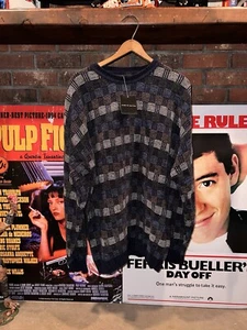 NEU Neu mit Etikett Croft & Barrow Rundhalsausschnitt Sweatshirt Größe Large strukturiert Cosby - Bild 1 von 6