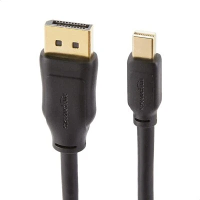 Amazon Basics Mini DisplayPort to DisplayPort Display Cable 10 Feet - Image 1 of 3
