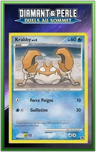 Krabby - DP04:Duelle an der Spitze - 75/106 - Französische Pokemon Karte - Bild 1 von 1