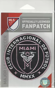 Inter Miami FC MLS Soccer Patch 3" Round Sew Iron Official Futball Emblem - Picture 1 of 1