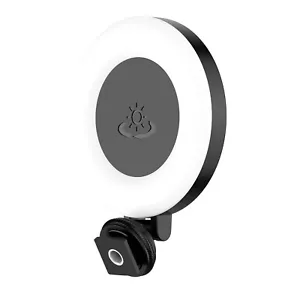 360 Rotatable LED Ring Light Video Light Portable Selfie Makeup Fill Light - Picture 1 of 11