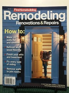 Best Of Fine Homebuilding Renovations & Repairs Winter 2017 FREE SHIPPING JB - Picture 1 of 1
