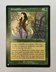 MTG - Primal Growth - NM - The List - Mystery Booster 2 - Picture 1 of 2