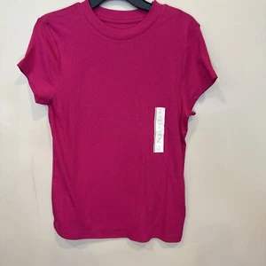 T-shirt donna A New Day rosa caldo manica corta taglia large nuova con etichetta - Foto 1 di 2