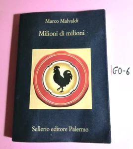 LIBRO ROMANZO GIALLO MILIONI DI MILIONI-MARCO MALVALDI-ED. SELLERIO PALERMO 2012 - Foto 1 di 2