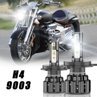 Faros LED H4 de alta potencia bombillas luces para Honda Valkyrie 1500 1997-2004 Foto 1 de 4