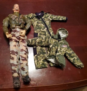 Lanard Toys Ltd. 2002 12" Posable Male Action Figure with extra clothes - Picture 1 of 12