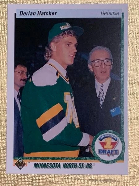 1990-91 Upper Deck #359 Derian Hatcher RC - Image 1 of 1