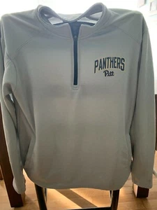 Vintage Champion Agility Quarter Zip Pullover Pitt Panthers size Adult large - Picture 1 of 5