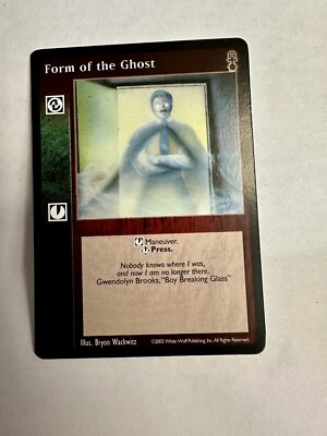 Vampire The Eternal Struggle CCG Form Of The Ghost 2003 - Image 1 of 2