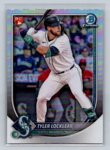 TYLER LOCKLEAR 2025 BOWMAN CHROME RED ROOKIE REDEMPTION SEATTLE MARINERS CARD 93 - Bild 1 von 2