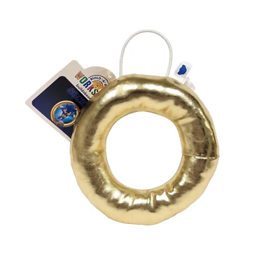 BUILD-A-BEAR WORKSHOP Build a Bear Workshop Sonic the Hedgehog 2 Plush Gold Ring Wristie