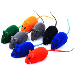 1pcs Rat Year Squeaky Sound False Mouse For Teases Cat Puppy Trainer Sound  ZT