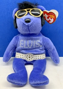 2004 TY Beanie Babies Beanie Hawaii ELVIS mit Hängeetikett - Bild 1 von 7