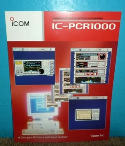 Icom IC-PCR1000 Communications Receiver for PC Brochure Original 2000 - Picture 1 of 1