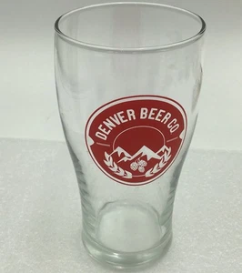 Denver Beer Company Brewery Pint Glass Colorado - Picture 1 of 5
