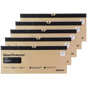 Verizon / Belkin Verre Écran Protecteurs pour Google Pixel 7 - (5-Pack) Vrac Pkg - Photo 1 sur 3