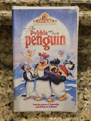The Pebble and the Penguin (VHS, 1995, Clam Shell Case Family Entertainment) NEW - Image 1 of 3