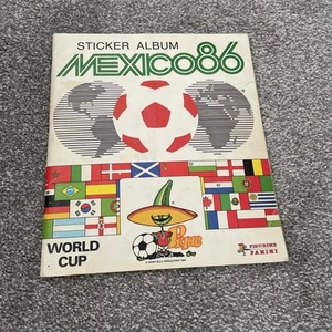 Mexico 86 World Cup Panini Football sticker album nr complete - Picture 1 of 14