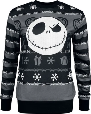 The Nightmare Before Christmas Sweatshirt Damen Jack Skellington multicolor - Bild 1 von 3