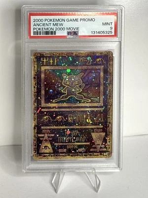 SWIRL! POKEMON 2000 MOVIE PROMO ANCIENT MEW PSA 9 MINT - Image 1 of 3