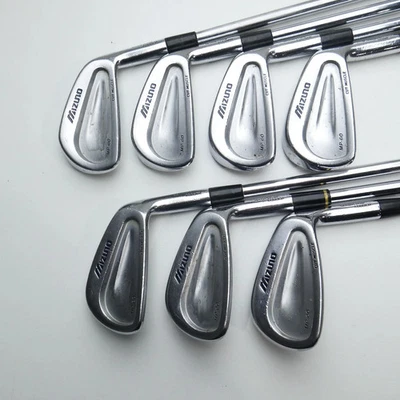 Used Mizuno MP-60 Iron Set / 3 - 9 IRON / Stiff Flex - Image 1 of 4