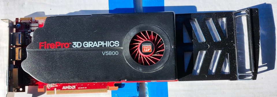 ATI Technologies ATI-102-C01403 Firepro V5800 1GB PCI Express x16 DVI/ 2x Displa - Image 1 of 4