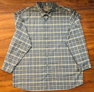 5.11 Tactical Herren Gr. XXL blau kariert Langarm Druckknopfleiste Hemd Camp - Bild 1 von 4