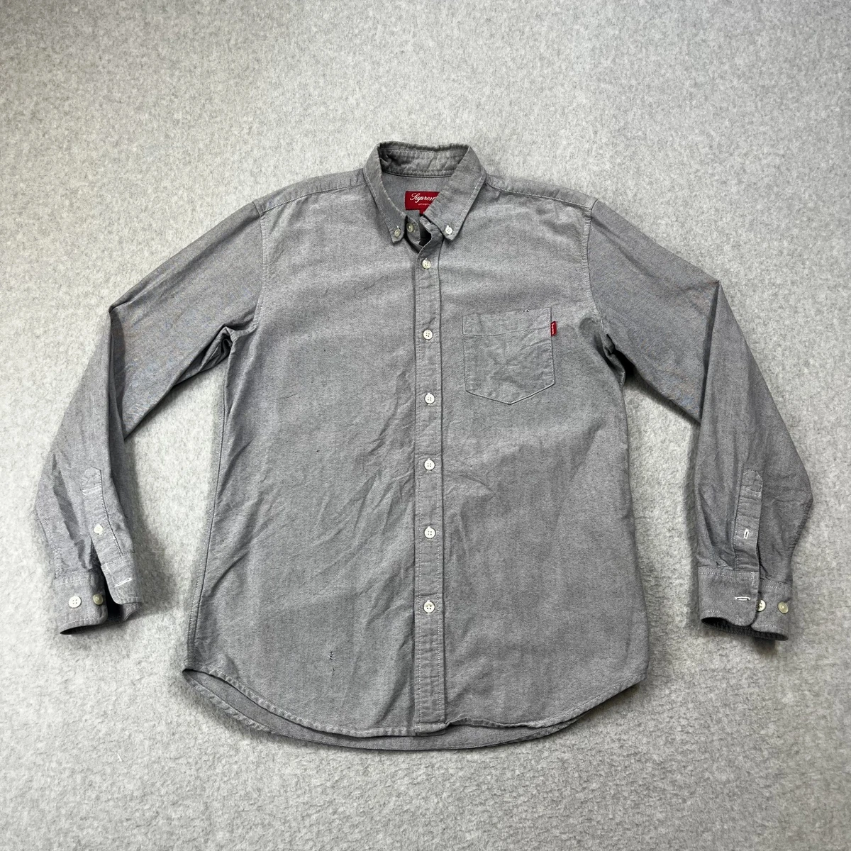 Supreme 100% Cotton Solid Button-Front Casual Shirts for Men for