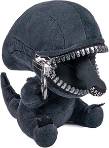 Peluche alieno xenomorfo bocca di zipper peluche strano anime romanzo bambola - Foto 1 di 8
